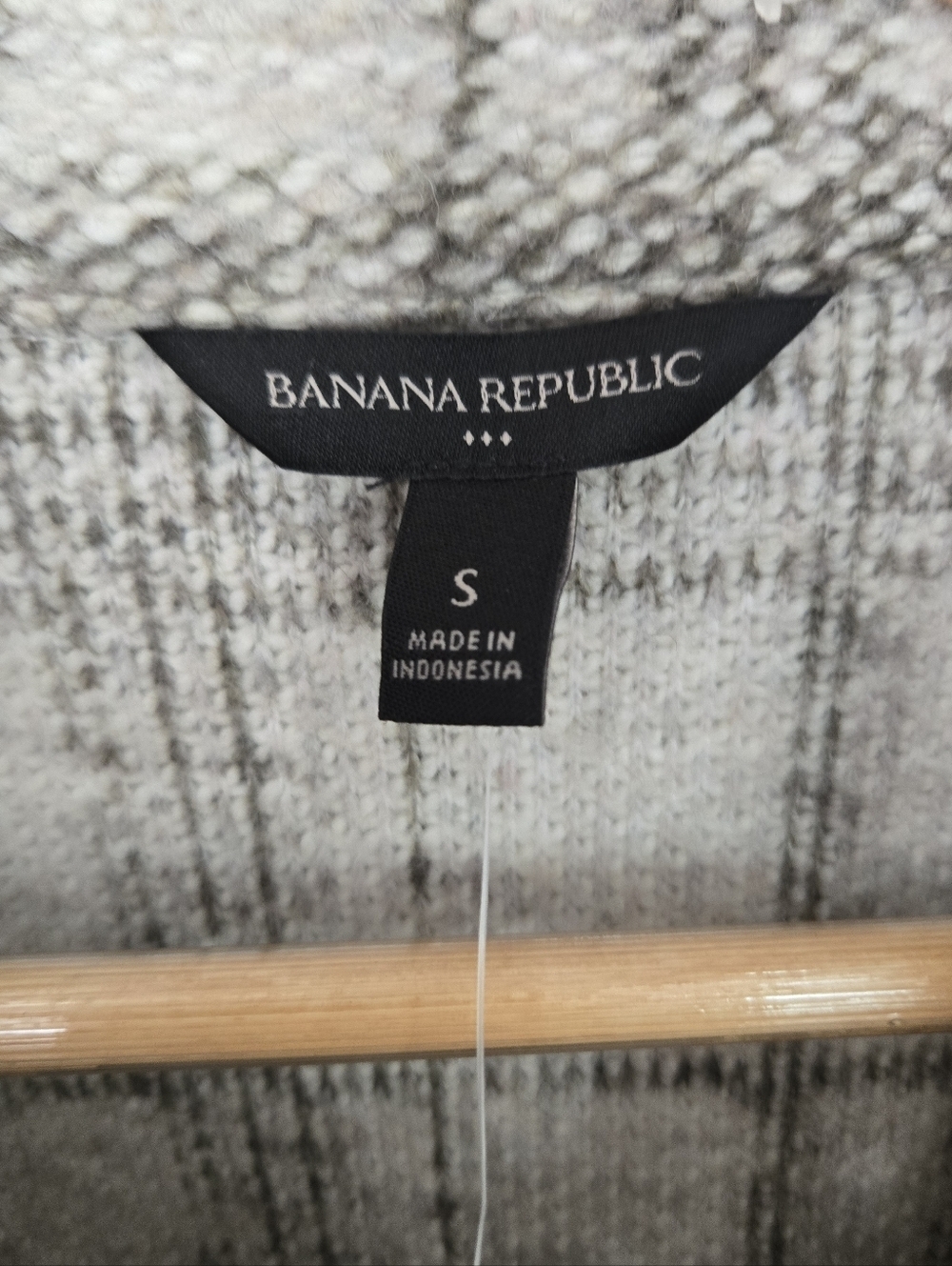 Banana Republic Plaid Shacket Jacket Wool Blend Button Front NWT Small - Picture 5 of 7
